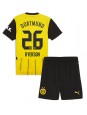 Borussia Dortmund Julian Ryerson #26 Domácí dres pro děti 2024-25 Krátký Rukáv (+ trenýrky)